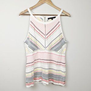 White House BM | Summer Colorful Halter Tank top L